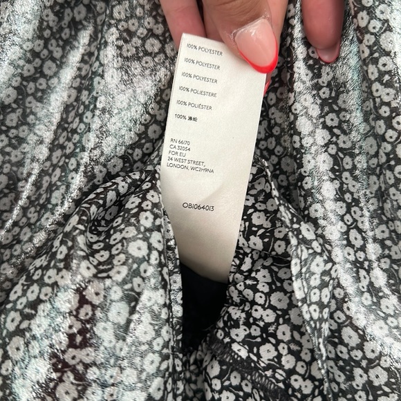 Free People Metallic Blouse - Picture 7 of 8